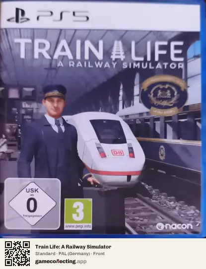 Train Life: A Railway Simulator PlayStation 5, Germany box front