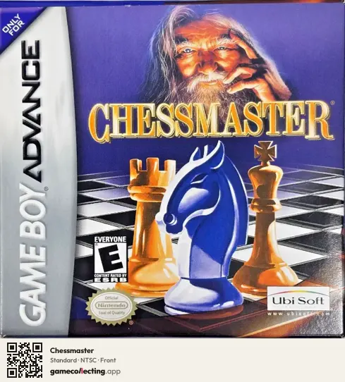 Chessmaster Game Boy Advance, NTSC box front