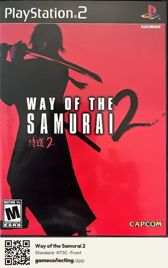 Way of the Samurai 2 PlayStation 2, NTSC box front