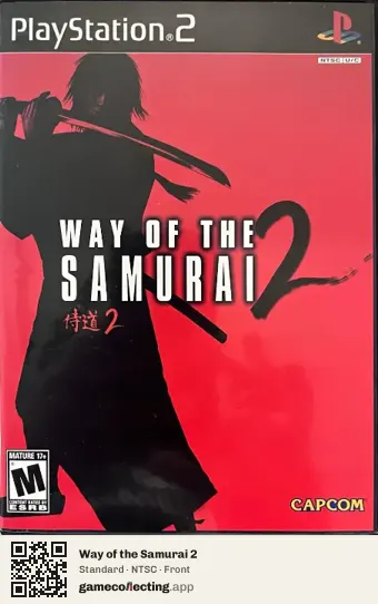 Way of the Samurai 2 PlayStation 2, NTSC box front