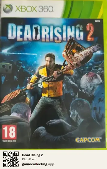 Dead Rising 2 Xbox 360, PAL box front