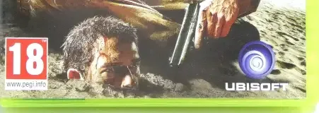 Far Cry 3, the PEGI square on its front