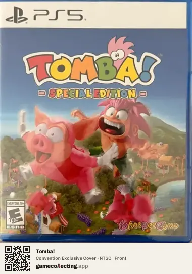 Tomba! PlayStation 5, NTSC box front