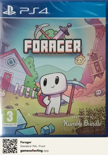 Forager PlayStation 4, PAL box front