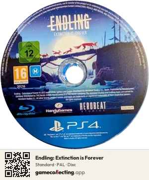 Endling: Extinction is Forever PlayStation 4, PAL disc