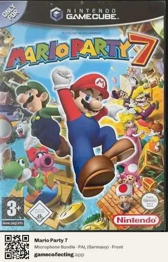 Mario Party 7 Nintendo GameCube, Germany box front