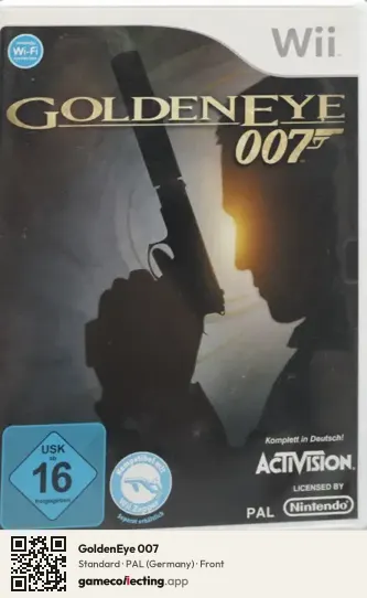 GoldenEye 007 Nintendo Wii, Germany box front