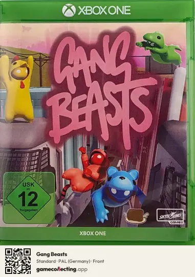 Gang Beasts Xbox One, Germany box front