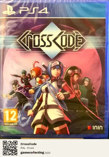 CrossCode PlayStation 4, PAL box front