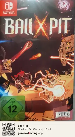 Ball x Pit Nintendo Switch, Germany box front