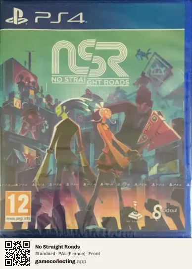 No Straight Roads PlayStation 4, France box front