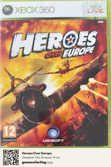 Heroes Over Europe Xbox 360, France box front