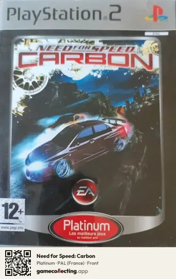 Need for Speed: Carbon PlayStation 2, France box front