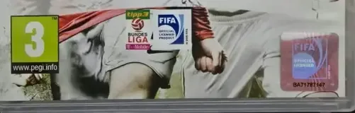 FIFA 12, the PEGI square on its front
