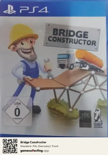 Bridge Constructor PlayStation 4, Germany box front