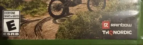MX vs. ATV Legends, the ESRB box on its front