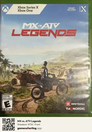 MX vs. ATV Legends Xbox Series X, NTSC box front