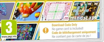 Super Puzzle Pack 2, the PEGI square on its front