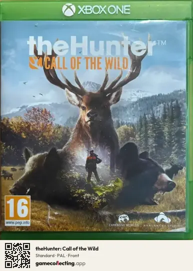 theHunter: Call of the Wild Xbox One, PAL box front