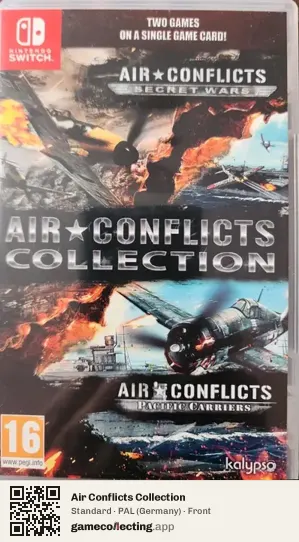 Air Conflicts Collection Nintendo Switch, Germany box front