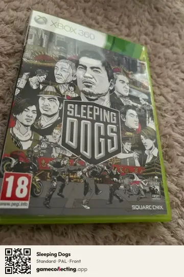 Sleeping Dogs Xbox 360, PAL box front