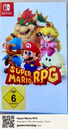 Super Mario RPG Nintendo Switch, Germany box front