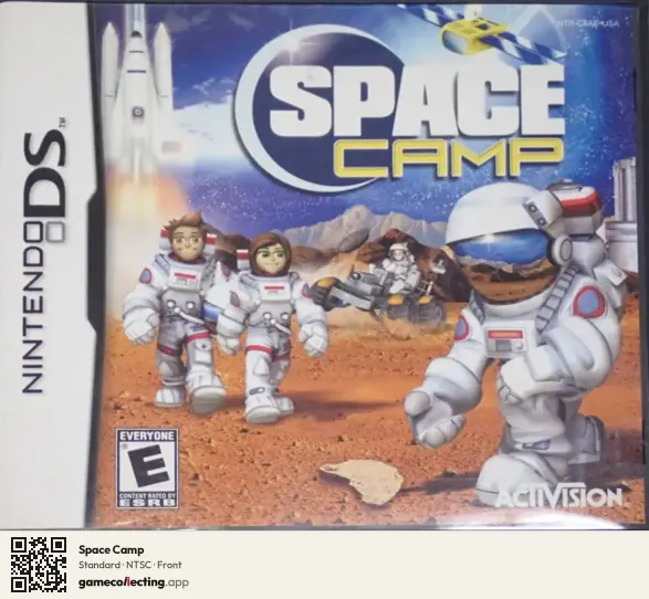 Space Camp Nintendo DS, NTSC box front