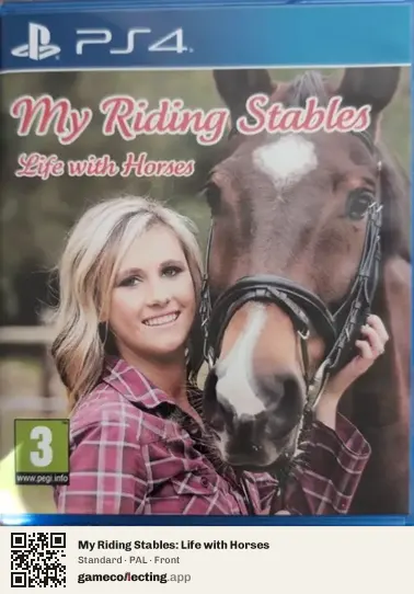 My Riding Stables: Life with Horses PlayStation 4, PAL box front