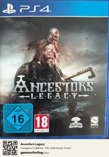 Ancestors Legacy PlayStation 4, Germany box front