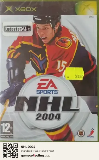 NHL 2004 Xbox, Italy box front