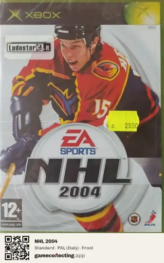 NHL 2004 Xbox, Italy box front