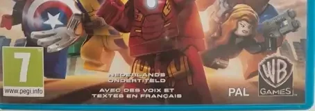 LEGO Marvel Super Heroes, the PEGI square on its front