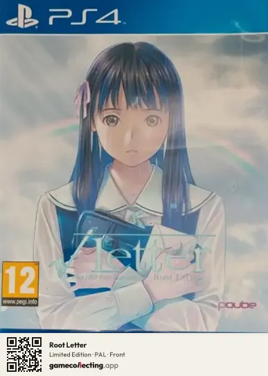 Root Letter PlayStation 4, PAL box front
