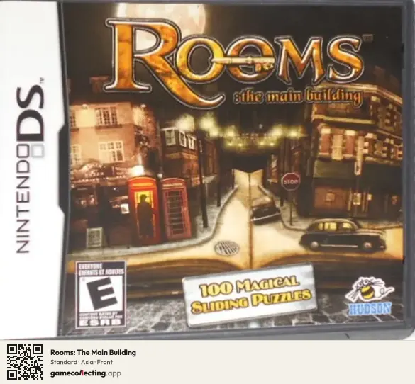 Rooms: The Main Building Nintendo DS, Asia box front