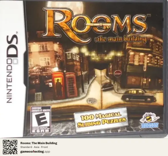 Rooms: The Main Building Nintendo DS, Asia box front