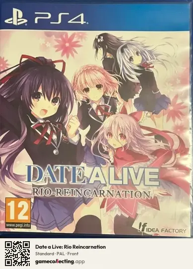 Date a Live: Rio Reincarnation PlayStation 4, PAL box front