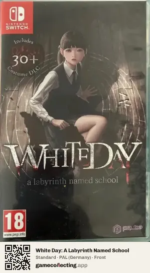 White Day: A Labyrinth Named School Nintendo Switch, Germany box front