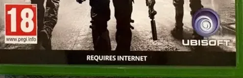 Tom Clancy's The Division, the PEGI square on its front