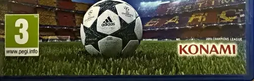 Pro Evolution Soccer 2017, the PEGI square on its front