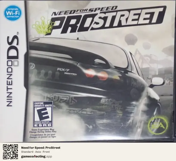 Need for Speed: ProStreet Nintendo DS, Asia box front