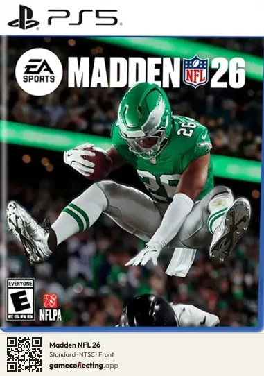 Madden NFL 26 PlayStation 5, NTSC box front