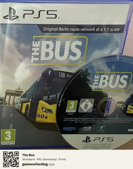 The Bus PlayStation 5, Germany box front