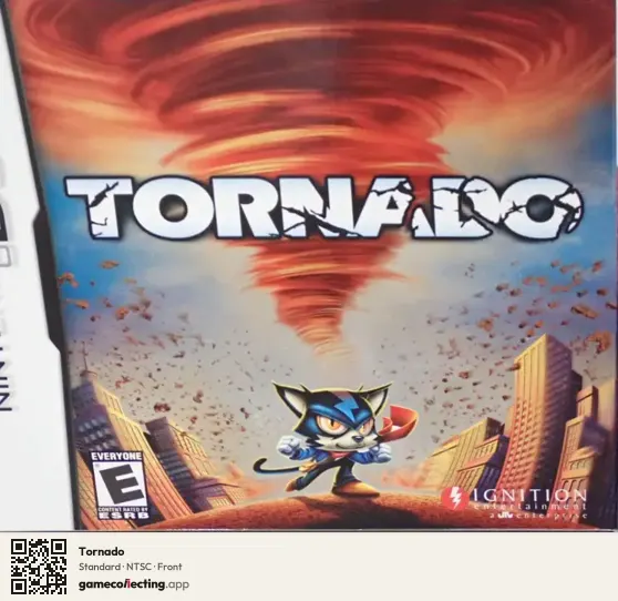 Tornado Nintendo DS, NTSC box front