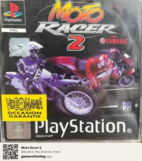 Moto Racer 2 PlayStation, France box front