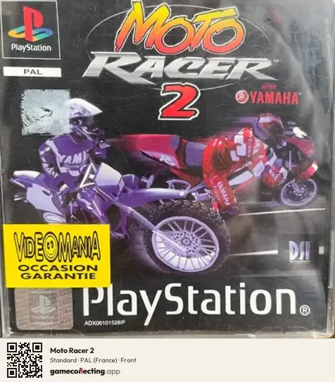 Moto Racer 2 PlayStation, France box front