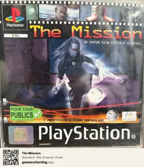 The Mission PlayStation, France box front