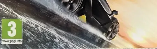 Forza Horizon 3, the PEGI square on its front