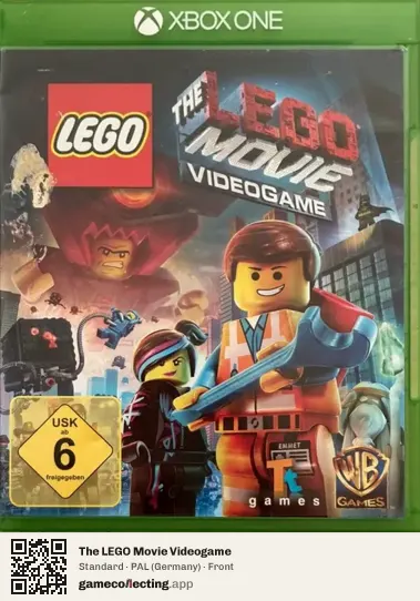 The LEGO Movie Videogame Xbox One, Germany box front