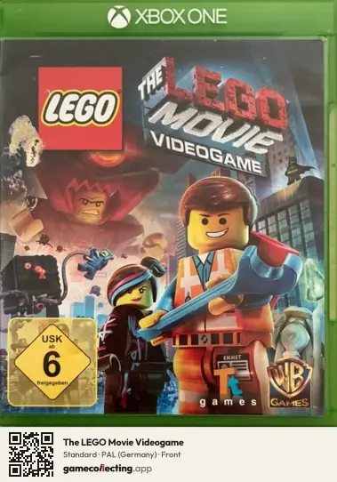 The LEGO Movie Videogame Xbox One, Germany box front