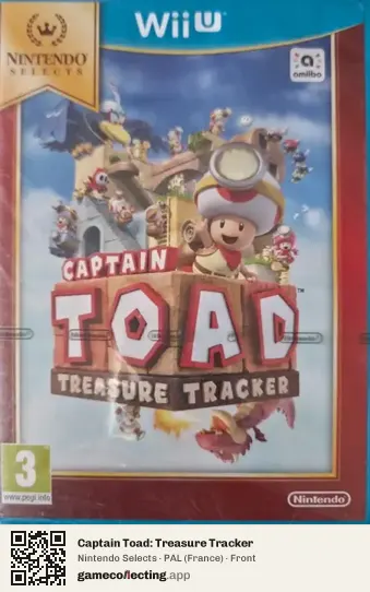 Captain Toad: Treasure Tracker Nintendo Wii U, France box front